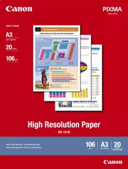 Папір Canon A3 High Resolution Paper HR-101 Paper, 20 арк. 1033A006 фото