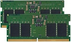 Память ноутбука Kingston DDR5 32GB KIT (16GBx2) 4800 KVR48S40BS8K2-32 фото