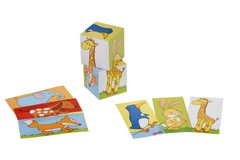 Кубики дерев'яні goki Тварини 57725G - купити в інтернет-магазині Coolbaba Toys