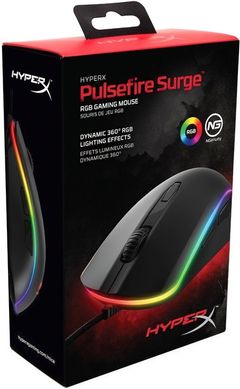 HyperX Мышь Pulsefire Surge RGB USB Black 4P5Q1AA фото