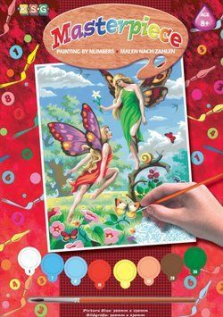 Набор для творчества Sequin Art PAINTING BY NUMBERS JUNIOR Феи SA0126 фото