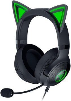 Razer Гарнітура Kraken Kitty V2, RGB, USB, чорний RZ04-04730100-R3M1 фото