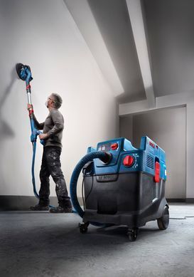 Bosch Пылесос профессиональный GAS 400 A, 1200Вт, 240мБар, контейнер 40л, 14кг 0.601.9M0.020 фото