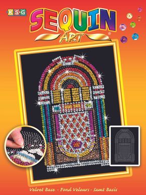 Набор для творчества Sequin Art ORANGE Музыкальный автомат SA1515 фото