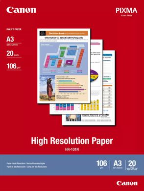 Бумага Canon A3 High Resolution Paper HR-101 Paper, 20 л. 1033A006 фото