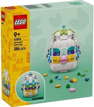 LEGO Конструктор LEGO Iconic Декоративне великоднє яйце 40816 фото