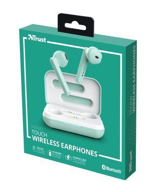 Trust Навушники Primo Touch True Wireless Mic Mint 23781_TRUST фото