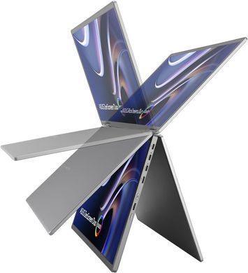 ASUS Монітор портативний Asus 2x14" ZenScreen DUO MQ149CD mHDMI, 2xUSB-C, OLED, 1920x1200, 16:10, DCI-P3 100%, HDR400, Cover 90LM0AKV-B01N70 фото