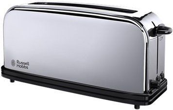 Russell Hobbs Тостер Chester, 1000Вт, метал, довгі слоти, сріблястий