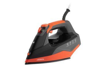 Утюг Ardesto IR-C2233-GR, 2200Вт, 340мл, паровой удар, керам. подошва, чёрно-помаранчевий IR-C2233-GR фото