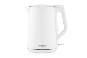 Электрочайник Ardesto EKL-X50, 1,5л, двойные стенки, глянец, STRIX, белый EKL-X50 фото