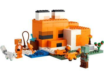 LEGO Конструктор Minecraft Лисья хижина 21178 21178 фото