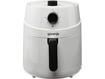 Gorenje Мультипіч 1300Вт, чаша-4.5л, механічне керування, 7 авто. программ, пластик, білий AF1300XG фото