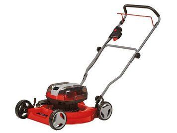 Einhell Газонокосилка аккум GE-CM 36/48 Li M - Solo, 36В,PXC, 48 см, 30-75 мм, без травосборника, мульчирование, 16.9 кг (без АКБ и ЗУ) 3413054 фото