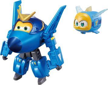 Super Wings Ігровий набір Transforming Джером і улюбленець (Jerome & Pet) EU770443 фото