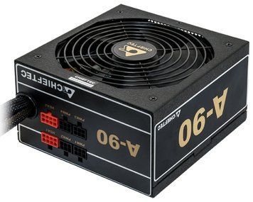 Chieftec Блок живлення RETAIL A-90 GDP-650C,650W,14cm fan,eff. >90%,24+8pin(4+4),3xMolex,6xSATA,2xPCIe 8pin(6+2),Modular GDP-650C фото