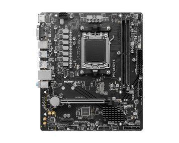 MSI Материнcкая плата PRO A620M-E sAM5 A620 2xDDR5 M.2 HDMI D-Sub mATX 911-7E28-014 фото