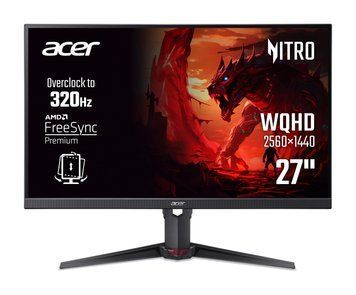 Acer Монітор Acer 27"Nitro XV270UF3bmiiprx 2xHDMI, DP, MM IPS, 2560x1440, 320Hz, 1ms UM.HX0EE.323 фото