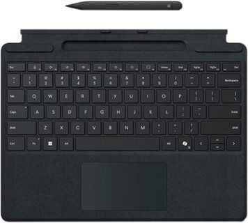Microsoft Клавіатура зі стилусом для Surface Pro 11 чорна 8X8-00141 фото