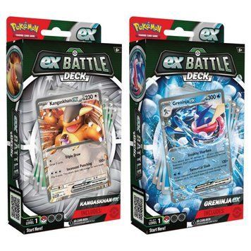 Pokemon TCG Коллекционная карточная игра Pokemon: Greninja ex/Kangaskhan ex - Battle Deck (1 случайно) 820650852633 фото
