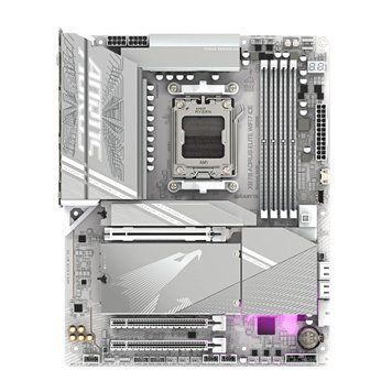 Gigabyte Материнская плата X870 A ELITE WF7 ICE sAM5 X870 4xDDR5 M.2 HDMI ATX X870_A_ELITE_WF7_ICE фото