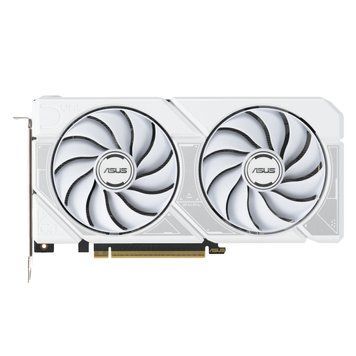 ASUS Відеокарта GeForce RTX 5060 TI 16GB GDDR7 OC DUAL-RTX5060TI-O16G-WHITE білий 90YV0MH6-M0NA00 фото