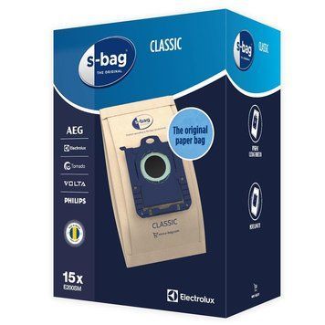 Electrolux Набір мішків E200SM S-Bag Classic 3 л, 15 шт E200SM фото