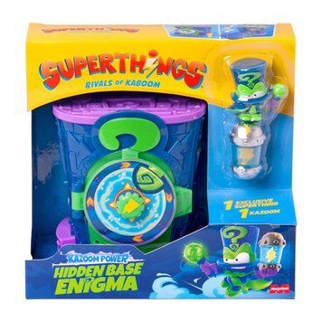 Игровой набор SUPERTHINGS серии "Kazoom Power" - СКРЫТАЯ БАЗА ЭНИГМА PSTSP112IN230 фото