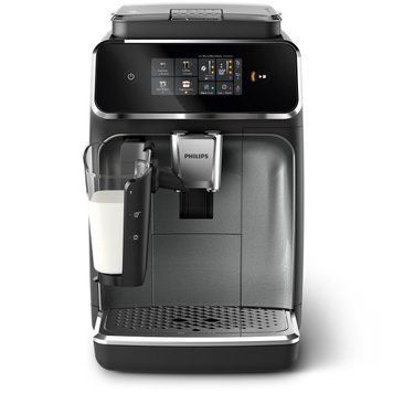 Philips Кавомашина Series 2300 LatteGo, 1.8л, зерно+мелена, автомат.капуч, дисплей, авторецептів -4, чорний EP2339/40 фото