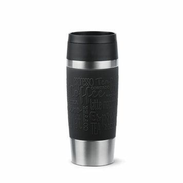 Tefal Термочашка Travel Mug Classic, 360мл, нержавіюча сталь, чорний N2020210 фото