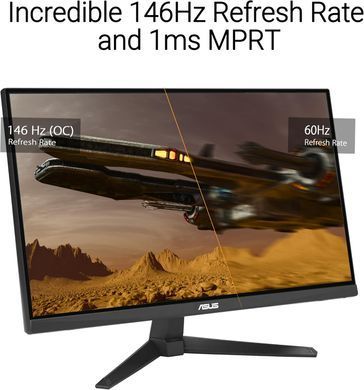 ASUS Монітор Asus 23.8" TUF Gaming VG249QE5A HDMI, DP, MM, IPS, 146Hz, 1ms, sRGB 125%, AdaptiveSync 90LM0BH0-B01171 фото