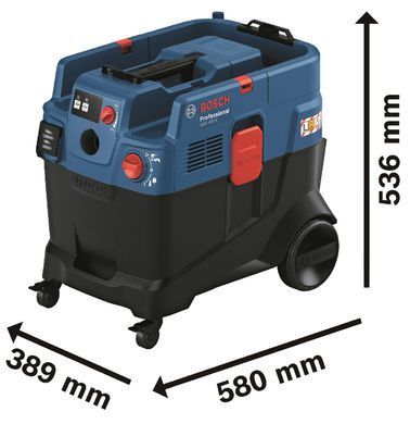 Bosch Пылесос профессиональный GAS 400 A, 1200Вт, 240мБар, контейнер 40л, 14кг 0.601.9M0.020 фото