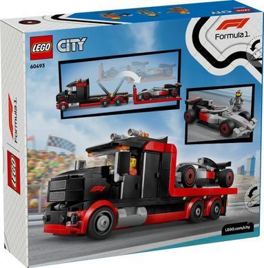 LEGO Конструктор LEGO City Вантажівка для демонстрації F1 із перегоновим автомобілем Audi F1 60493 фото