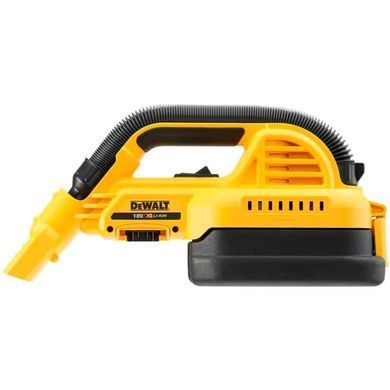 DeWALT Пилосос акумуляторний DeWalt 18В XR Li-lon контейнер 1.л 954л/хв 1.8кг без АКБ та ЗП DCV517N фото
