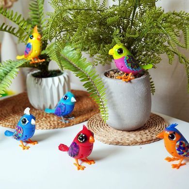 Інтерактивна пташка DIGIBIRDS II - КАКАДУ (50 мелодій, кліпса) 88601 фото