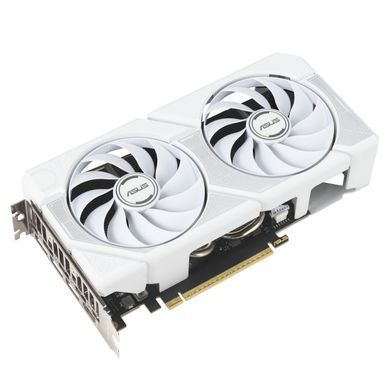 ASUS Відеокарта GeForce RTX 5060 TI 16GB GDDR7 OC DUAL-RTX5060TI-O16G-WHITE білий 90YV0MH6-M0NA00 фото