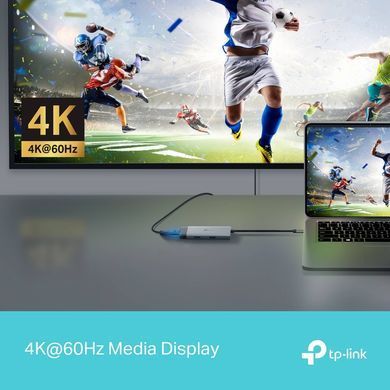 TP-Link Хаб USB TP-LINK UH5020C USB-C > 2xUSB3.0/1xUSB-C/1xHDMI/1xPD 100Wh UH5020C фото