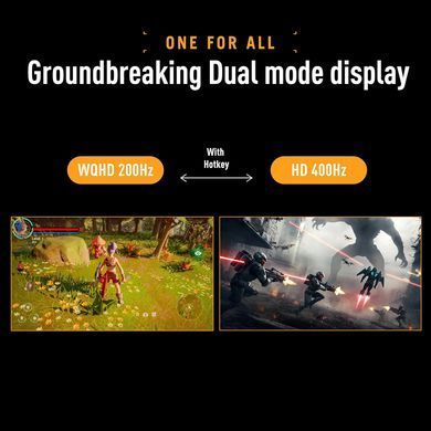 ASUS Монітор Asus 34" TUF Gaming VG34WQ5A 2xHDMI, 2xDP, 2xUSB, MM, VA, 3440x1440, 21:9, 200/400Hz, 0.5ms, DCI-P3 95%, CURVED, AdaptiveSync, HDR400 90LM0CP1-B01171 фото