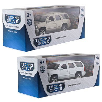 Автомодель - CHEVROLET TAHOE 2008 (білий, сірий) 250382W фото