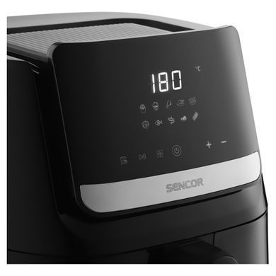 Sencor Мультипіч Sencor Vita, 1600Вт, чаша-6.5л, сенсорне керув., 8 програм, метал/пластик, чорний SFR6550BK фото
