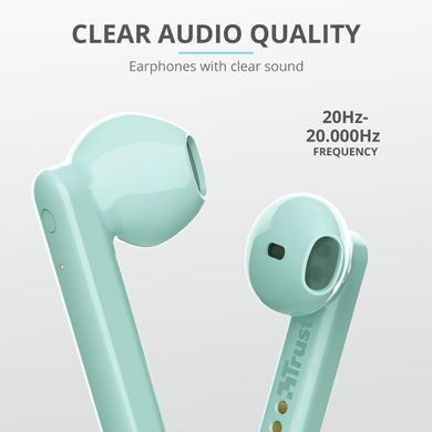 Trust Навушники Primo Touch True Wireless Mic Mint 23781_TRUST фото