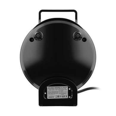 ARDESTO Вафельниця Ardesto 1200Вт, вафлі в формі сердця, корпус-пластик, чорний SM-L100RHEART фото