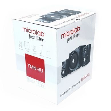 Microlab Акустическая система TMN-9U 2.1, 40W, mini-jack, USB, SD, черный TMN-9U фото