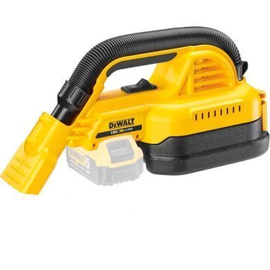 DeWALT Пилосос акумуляторний DeWalt 18В XR Li-lon контейнер 1.л 954л/хв 1.8кг без АКБ та ЗП DCV517N фото