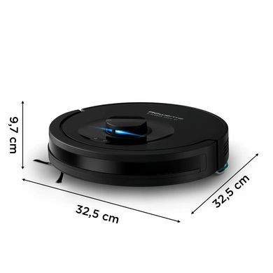 Rowenta Rowenta robot VC X-Plorer Serie 85, 6000ПаW, h=9.7cm, wet cleaning, bag-0.26L, dust cont -0.29L, battery operation up to 270min, black RR87C5WH фото