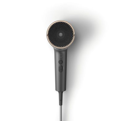 Philips Фен Philips 7000 Series, 1800Вт, 4 режими, DC Motor, дифузор, іоніз-я, хол. обдув,сірий BHD713/10 фото