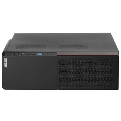 2E Корпус S613ARGB-400, с БП 2E 400W-SFX, 1xUSB3.0, 1хUSB Type-C, 1x80мм, Micro ATX/ Desktop, чёрный 2E-S613ARGB-400 фото