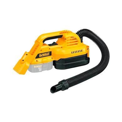 DeWALT Пилосос акумуляторний DeWalt 18В XR Li-lon контейнер 1.л 954л/хв 1.8кг без АКБ та ЗП DCV517N фото