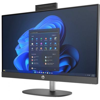 HP Комп'ютер персональний моноблок 245-G10 23.8" FHD IPS AG, AMD R5-7520U, 16GB, F512GB, UMA, WiFi, Win11P, чорний 885A0EA фото