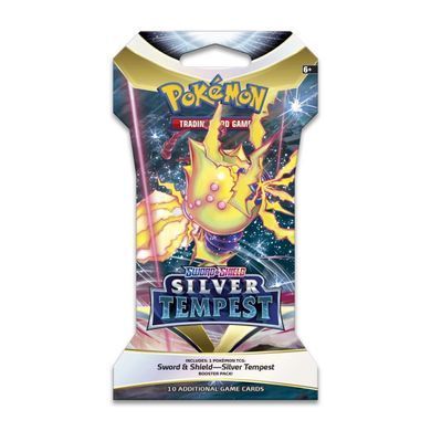 Pokemon TCG Pokemon TCG: Silver Tempest Sleeved Booster Pack 820650850929 фото